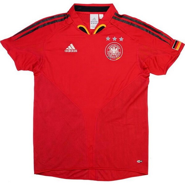 Tailandia Camiseta Alemania 2ª Retro 2004 2006 Rojo